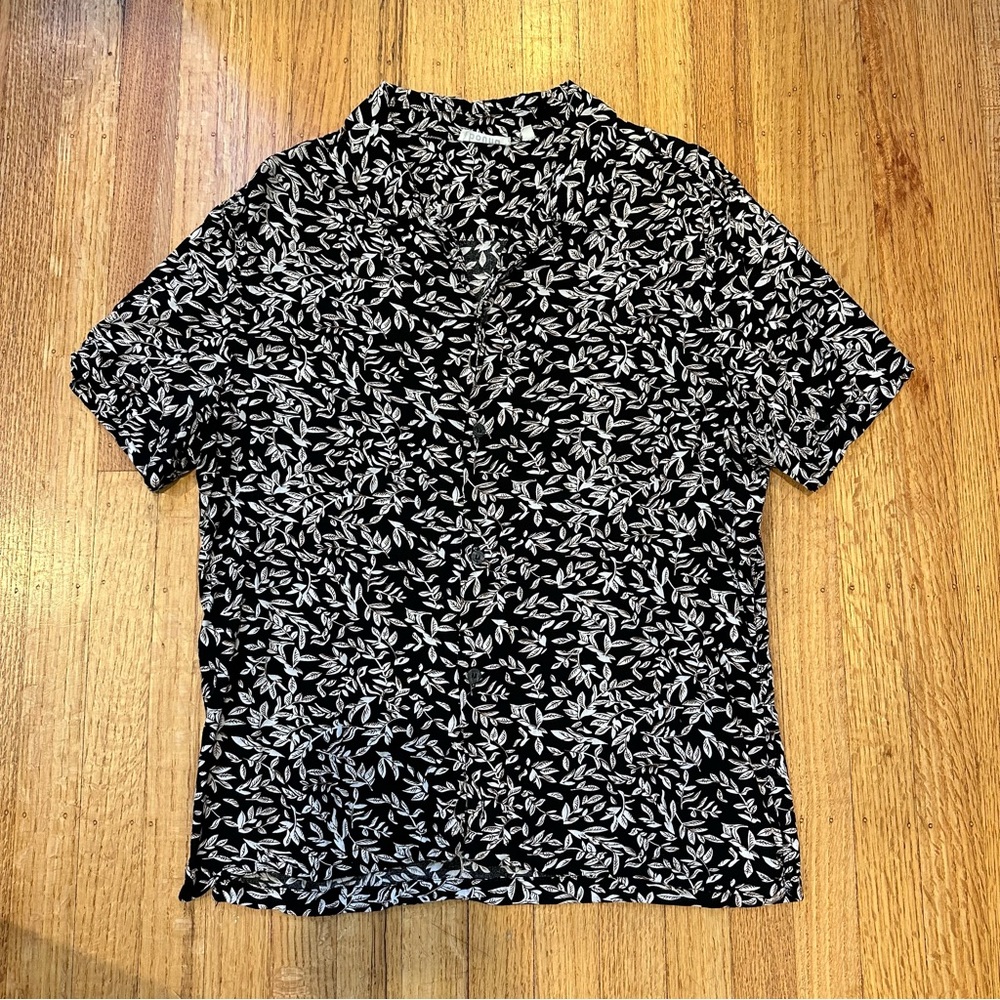 Pattern viscose shirt